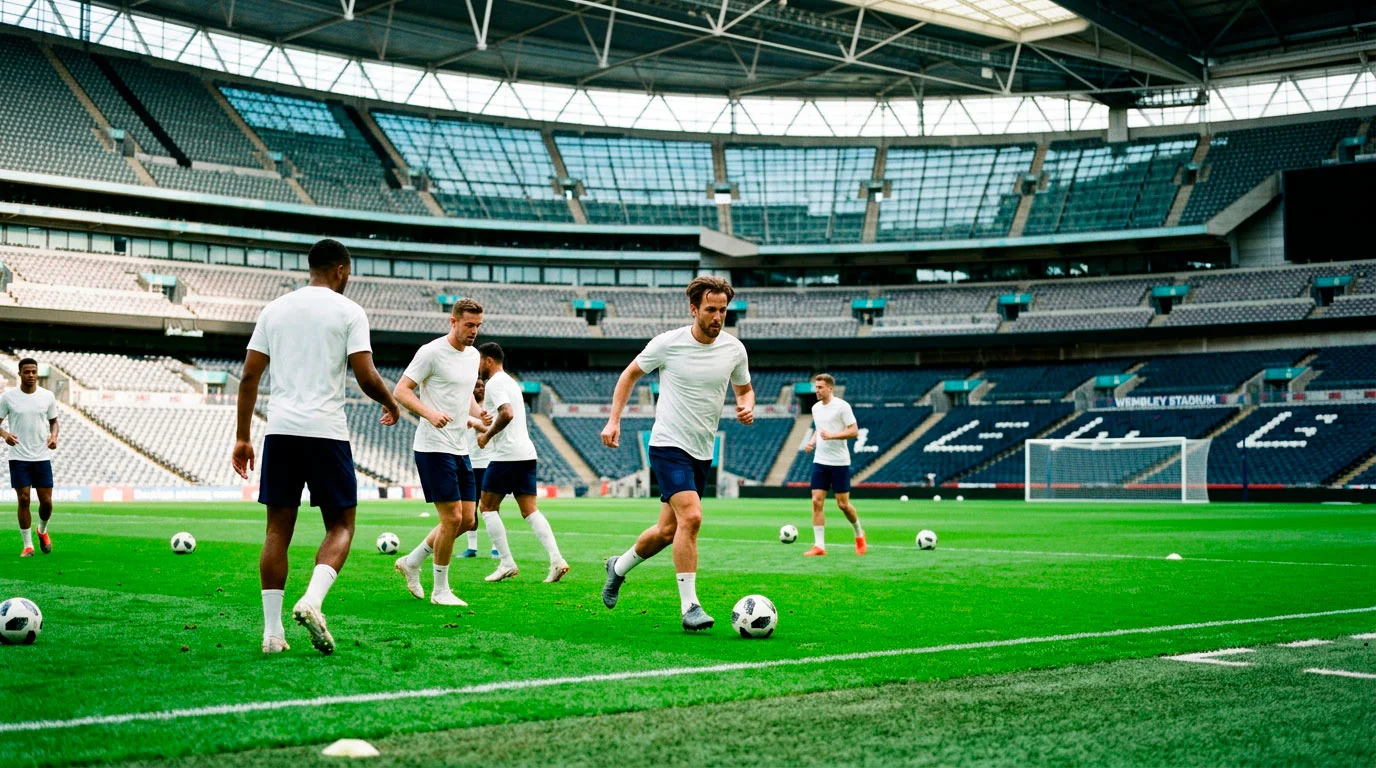 England national football team preparing for FIFA World Cup 2026