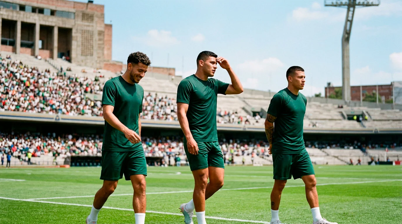 Mexico national football team El Tri co-hosting the 2026 FIFA World Cup