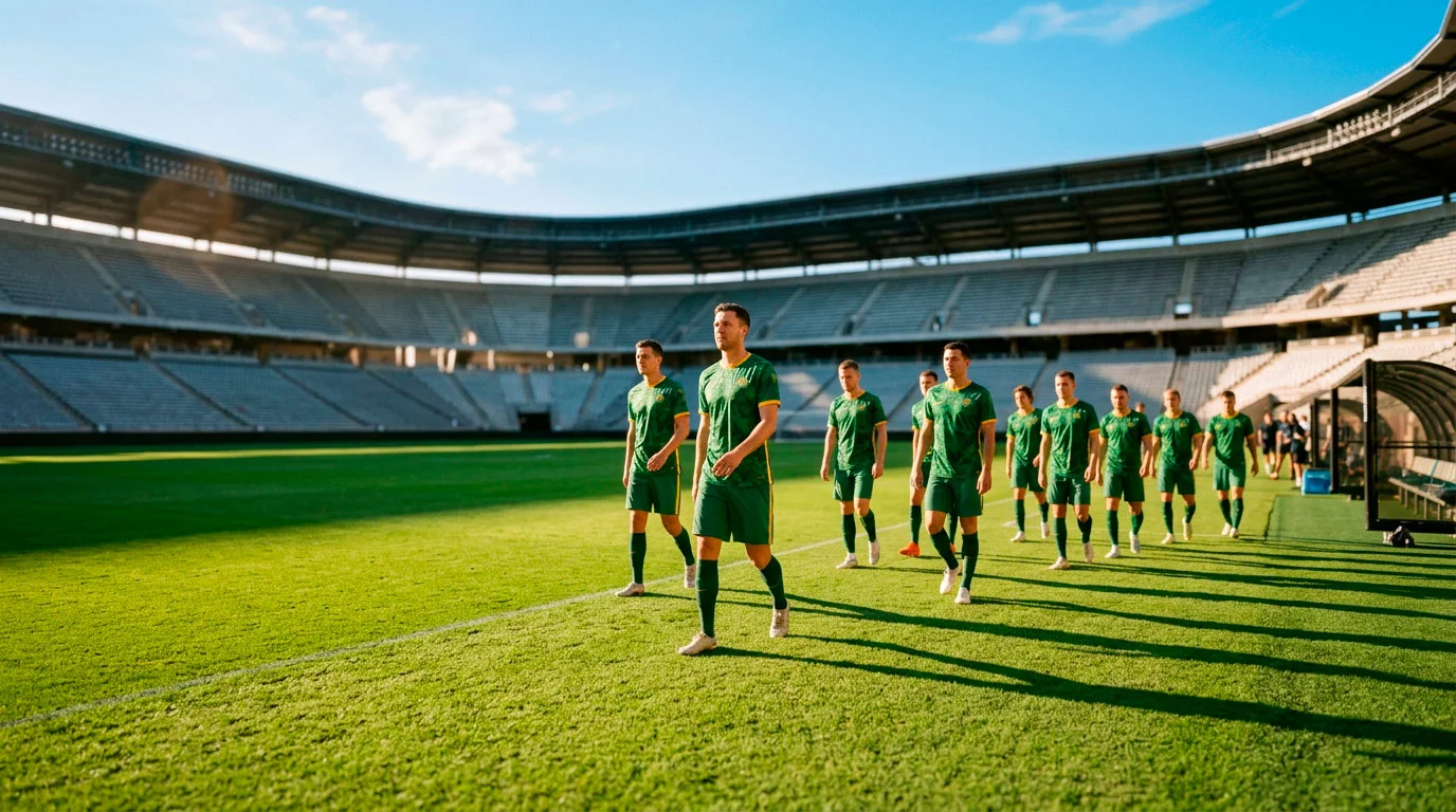 Socceroos squad preparing for the 2026 FIFA World Cup in North America