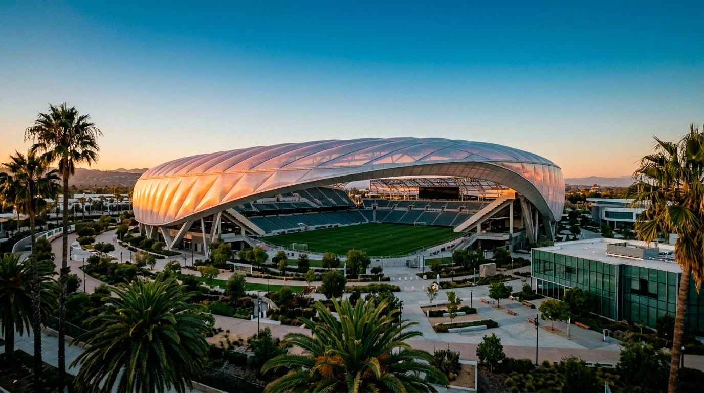 SoFi Stadium in Inglewood Los Angeles a venue for the FIFA World Cup 2026 including the USA opening match