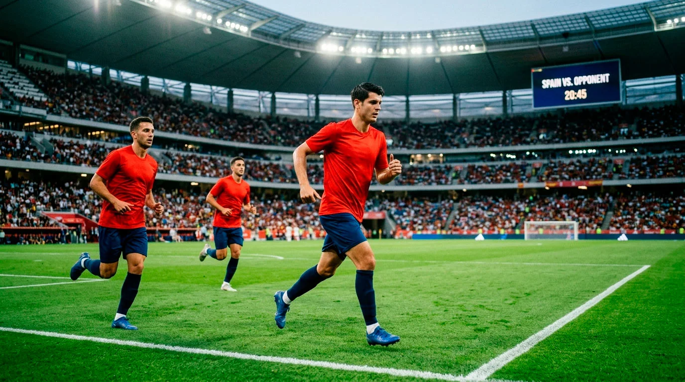 Spain national football team La Roja preparing for the 2026 FIFA World Cup