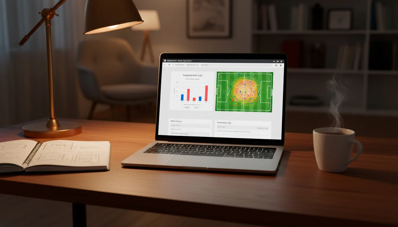 Statistical analysis of World Cup betting markets showing expected goals data